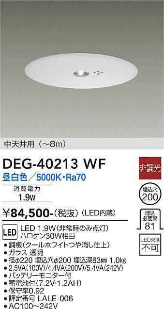 DEG-40213WF