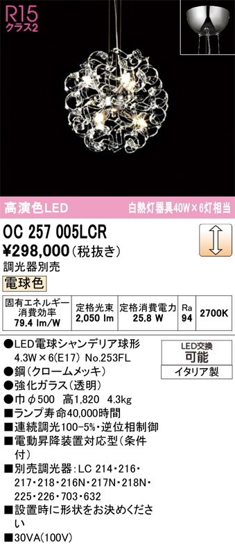 OC257005LCR
